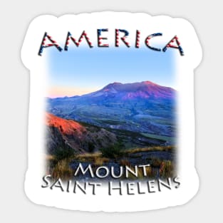 America - Washington - Mount Saint Helens Sticker